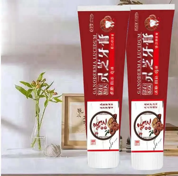 Ganoderma Lucidum Toothpaste - Whitening Power & Antibacterial | Anti Plak & Gigi Sensitif | Perlindungan Gusi 12 Jam | Ekstrak Jamur Lingzhi | Fresh Breath & Anti Karies 4