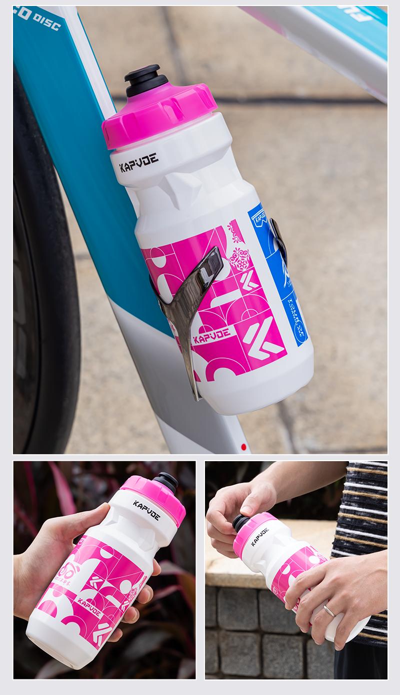 Product Introduction of KAPVOE 610ml Portable Cycling Water Bottle - High-Performance Lightweight Design Drop-Proof BPA-Free Perfect For Any Cycling Adventure 20