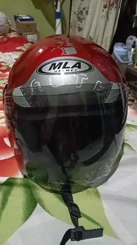 Product Review of Helm Dewasa Half Face evolution Motif Note Murah PREMIUM Kaca from c**e 1