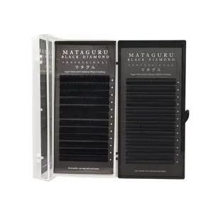 Mataguru Black Diamond Matte Eyelash Extension Bulu Mata Palsu