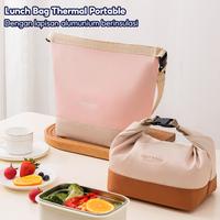 Gambar Tas Bekal Makanan /Cooler Bag /Lunch Bag  /Tas Bekal Anak Sekolah /Tas Jinjing Serbaguna Multifungsi - Black dari MISS DUAN Kota Administrasi Jakarta Utara 1 Tokopedia