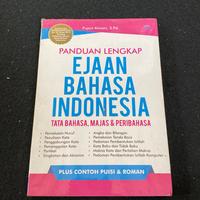 Gambar Panduan Lengkap Ejaan Bahasa Indonesia Tata Bahasa, Majas & Peribahasa dari KETEMUBUKUONLINE Kab. Sleman 4 Tokopedia