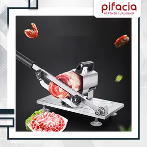 PIFACIA Alat Pengiris Pemotong Daging Buah Manual Meat Slicer Stainless