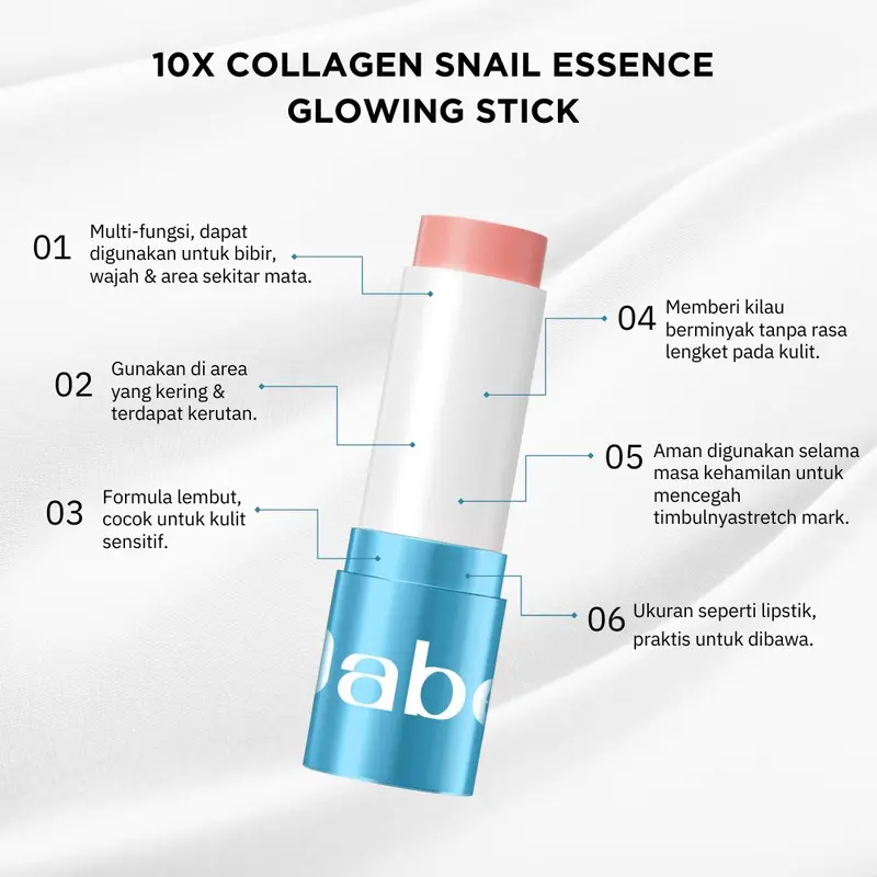 [MAIN LIVE] SNAIL ESSENCE COLLAGEN GLOWING STICK 2