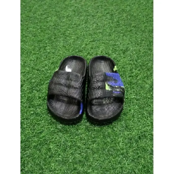 SANDAL ANAK COWOK TERBARU SANDAL LAKI-LAKI SELOP LORENG SLIP ON RINGAN LENTUR 5