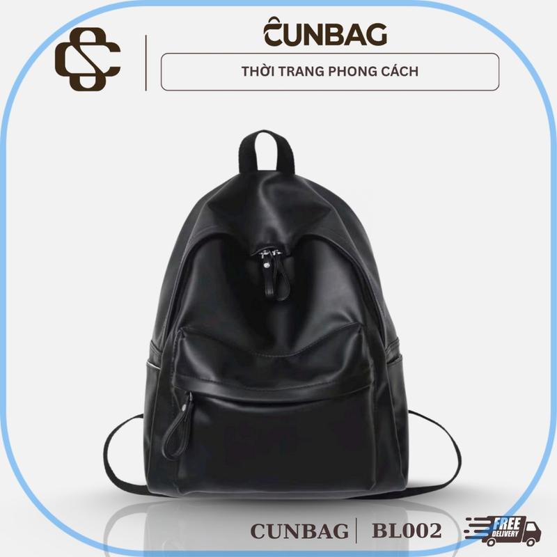 COD Balo Đi Làm Đi Du Lịch Chất Da Trơn Pu Cao Cấp Size 40 Đựng Vừa Máy Tính Lap Giấy A4 Xách BL002