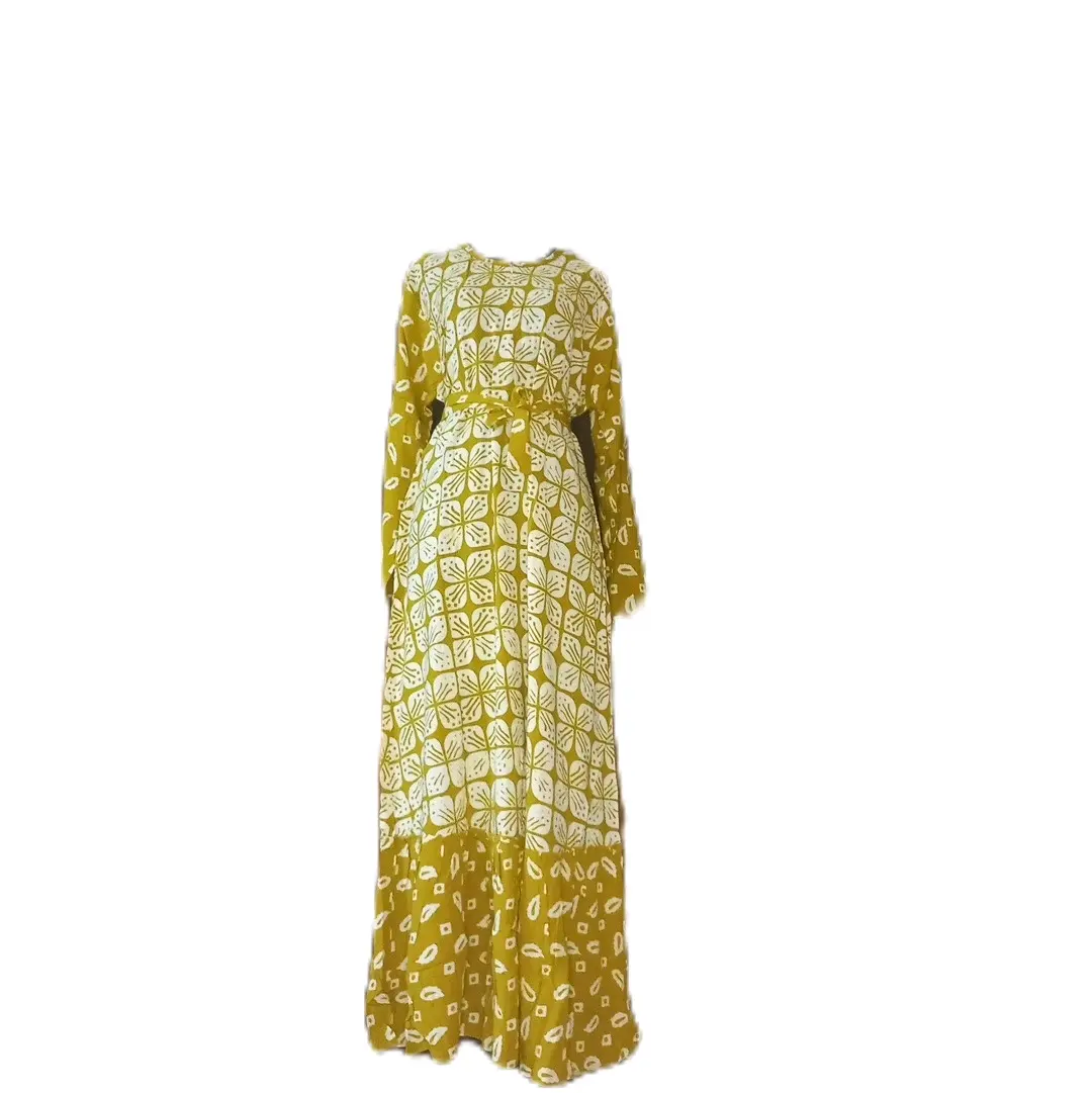 KODE DASTER Wanita Dewasa Dress MURAH MERIAH Katun longdress