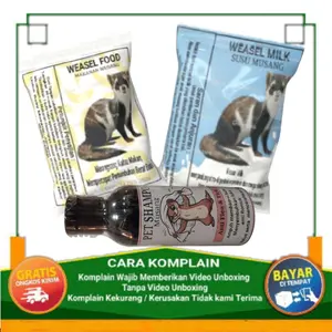 Paket Hemat Milk Musang & Food Musang Shampo Musang untuk Kesehatan dan Kebersihan Hewan Peliharaan Anda