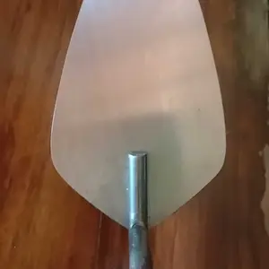 Sendok Semen Cetok Galur Asli Paku Keling 4 Ukuran 18cm Oval - Alat Konstruksi Baja Berkualitas - Bangunan