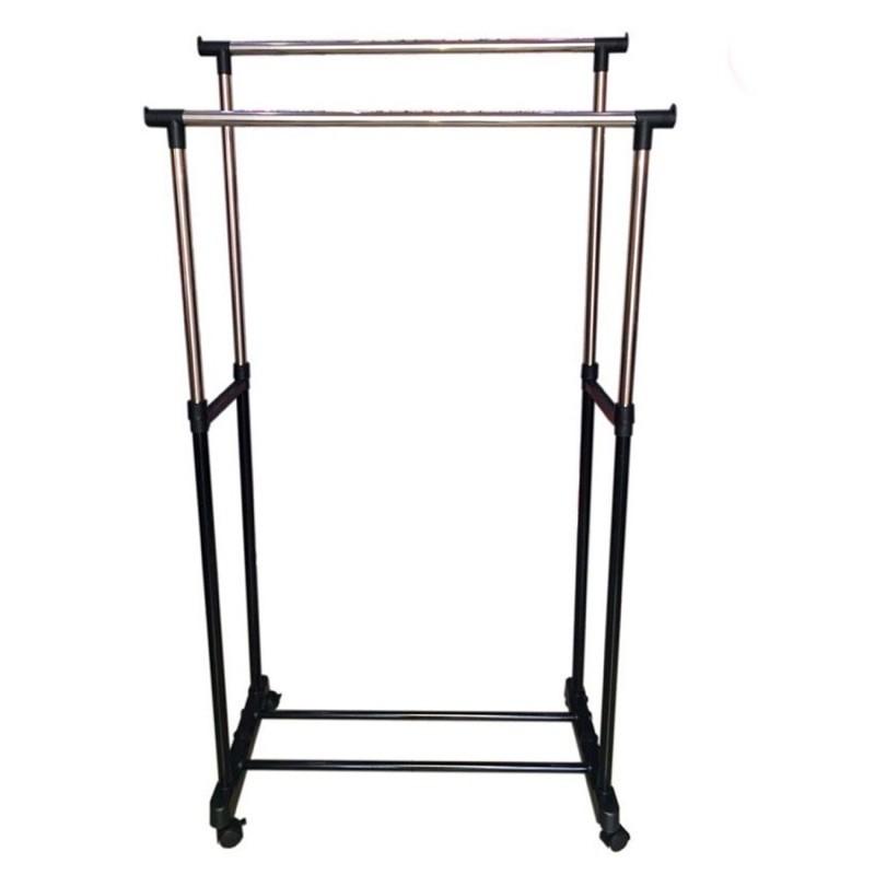 COD Double Pole Telescopic Clothesrack  accessory laundry 0