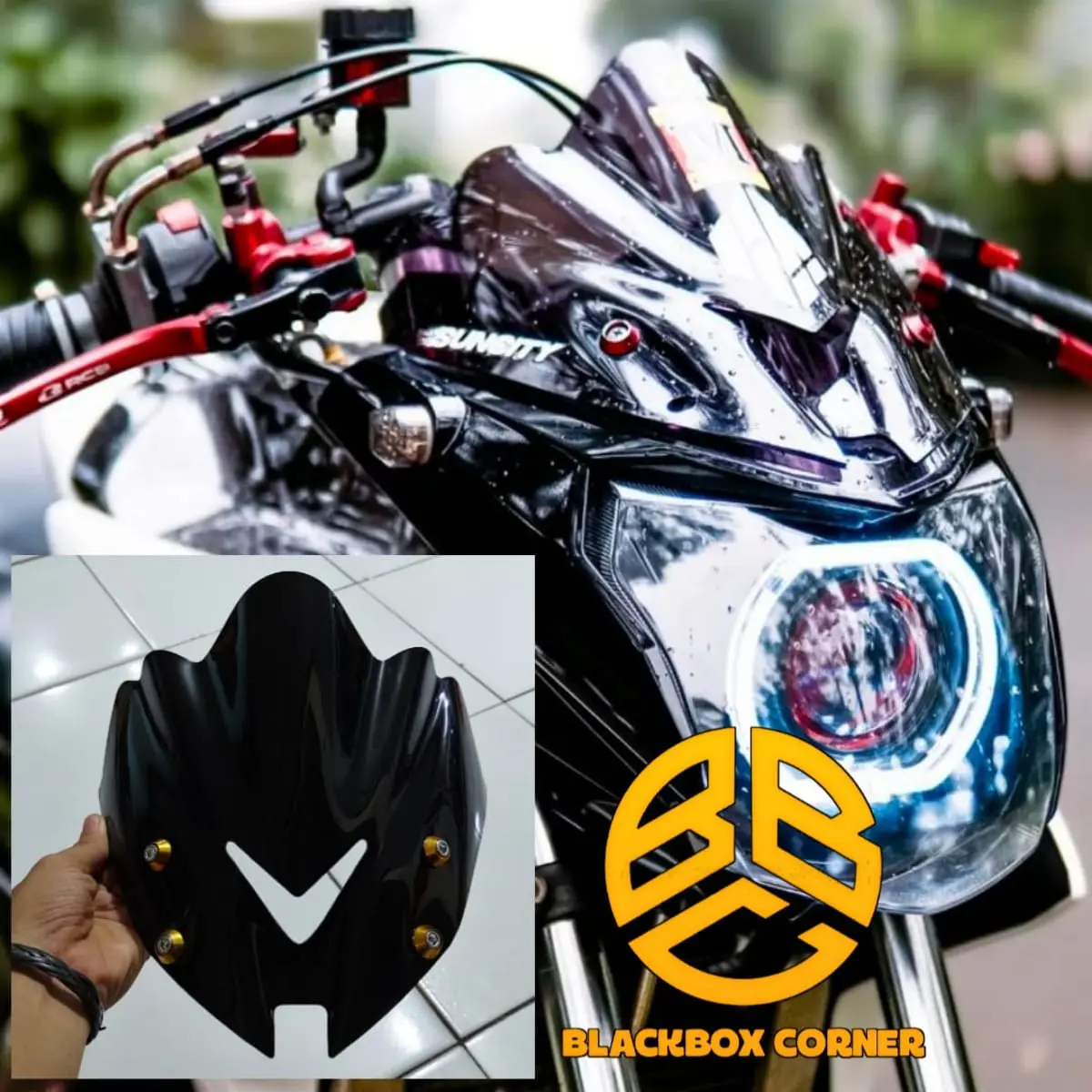 VISOR VIXION NEW NVL 2013 2014 WINDSHIELD VIXION NEW NVL 2013 2014 Motorcycle