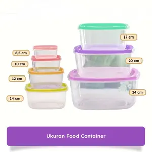 Irish Set Food Container 7in1 Kontak Penyimpanan Multifungsi Serbaguna Food Grade