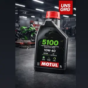 Oli Motul 5100 4T Ester 10W 40 MA2 1.0 L Mesin Motor