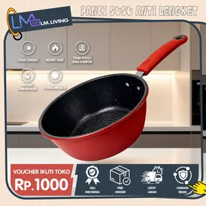 LM Panci Susu Panci Murah Stainless Steel Anti Lengket 16cm 18cm Gagang Tebal Panci Mie Panci