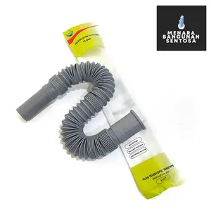 Selang Afur Wastafel IGM Abu-Abu - Selang Tarik Fleksibel Sifon Bak Cuci Piring