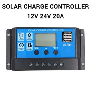 SCC VCR1220 Solar Panel Controller Charger PWP 20A 12V 24V