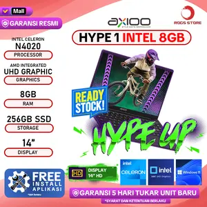 Laptop AXIOO Mybook Hype 1/10 Intel N4020 8GB 256GB W11 14"