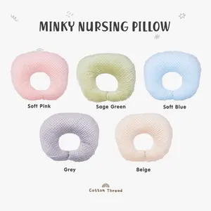 Cotton Thread - Nursing Pillow - Minky Dot bantal menyusui