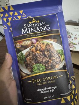 Product Review of Santapan Minang Paru Goreng Kering Asli Padang 200 gram from P**A 0