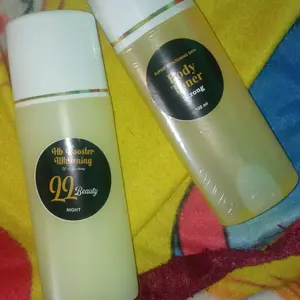 HB booster whitening 20 kali dosting+ toner badan strong