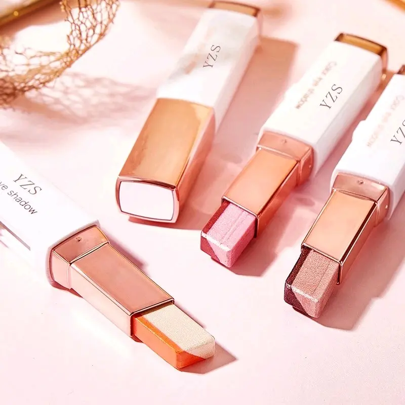 Eyeshadow DoubleGlow Original Double Color Eye Shadow Double Color Eyeshadow Eyeshadow Stick Gradient Ombre Color Lasting 2