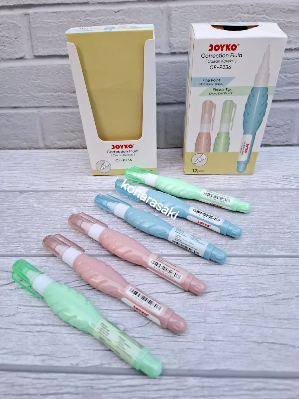 Tipx cair joyko / correction pen joyko CF-P236 (ISI 3-6-12 PCS)