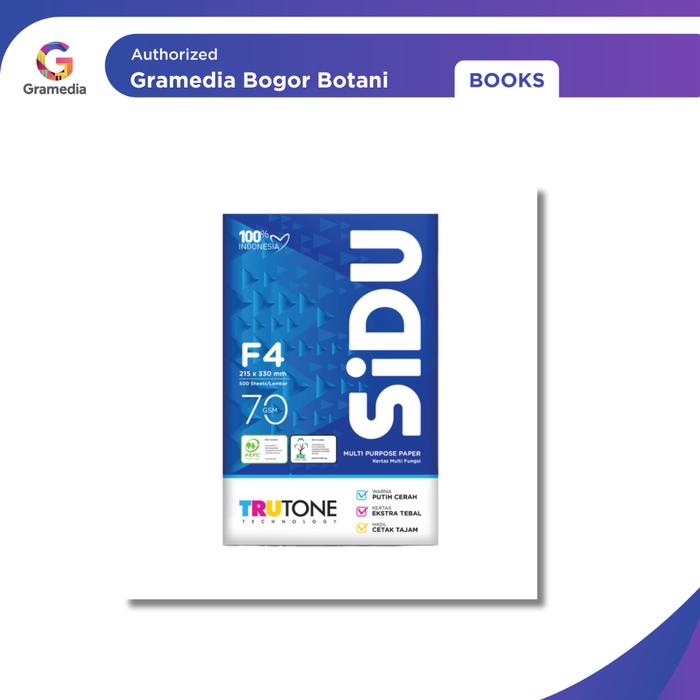 Gambar Gramedia Bogor - Kertas Sidu Fc 70 Gram Ukuran F4 215X330 Trutone Putih Cerah Extra Tebal Cetakan Tajam dari Gramedia Bogor Kota Bogor Tokopedia
