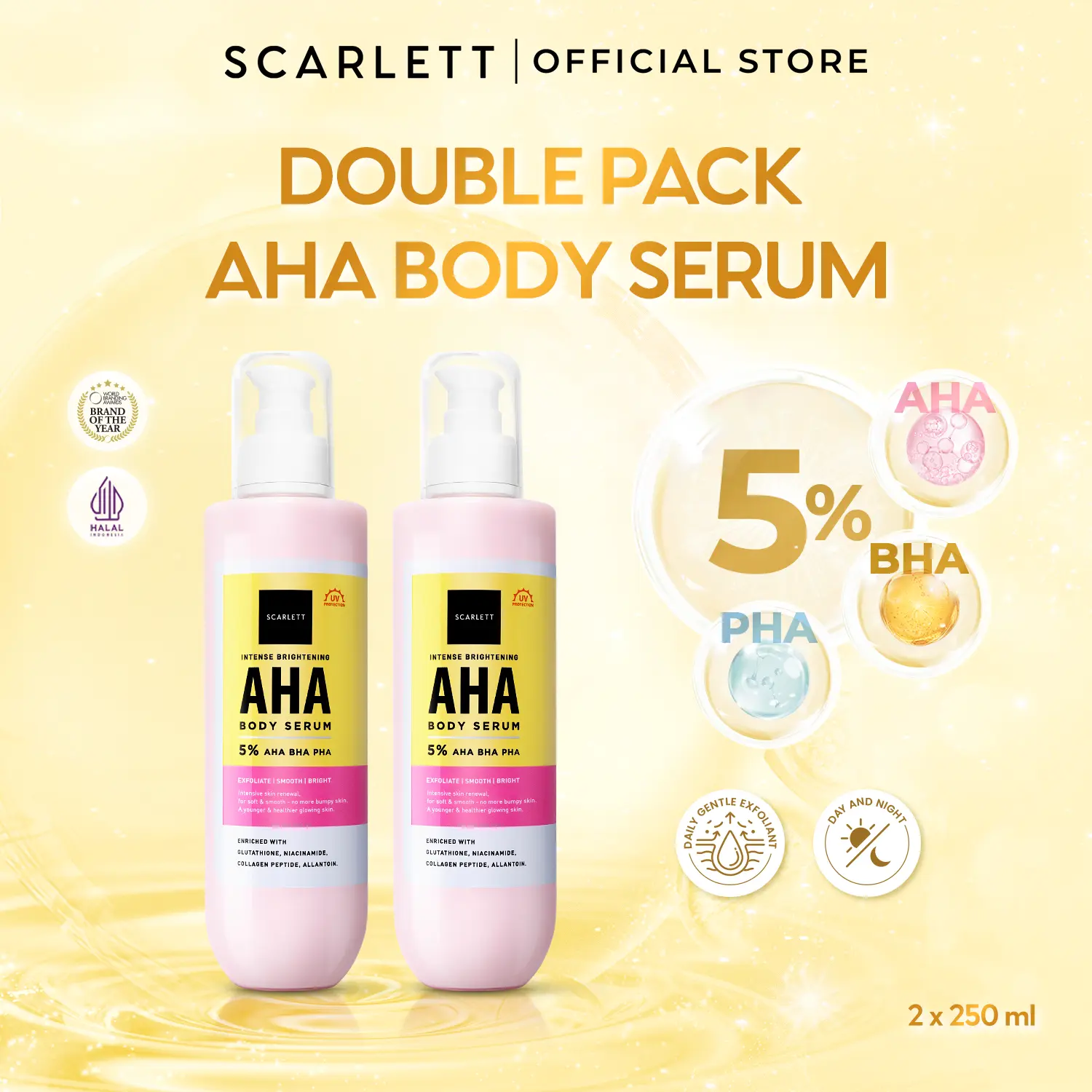 Doublepack AHA Body Serum