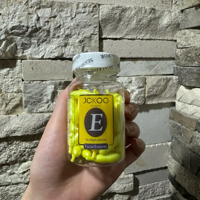 [Bpom /  Isi 60 Kapsul] Facial Essense Wajah Serum Jckoo Facial Essense dengan Vitamin E  Mencerahkan  Kerutan  Tetes  Essence