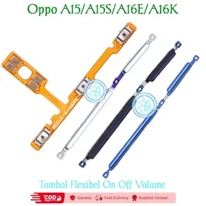 Tombol Fleksibel On Off Volume Untuk *Oppo A15 A15S A16E A16K Flexibel Tombol On Off Volume Tombol Luar Tombol Power Tombol Flexibel