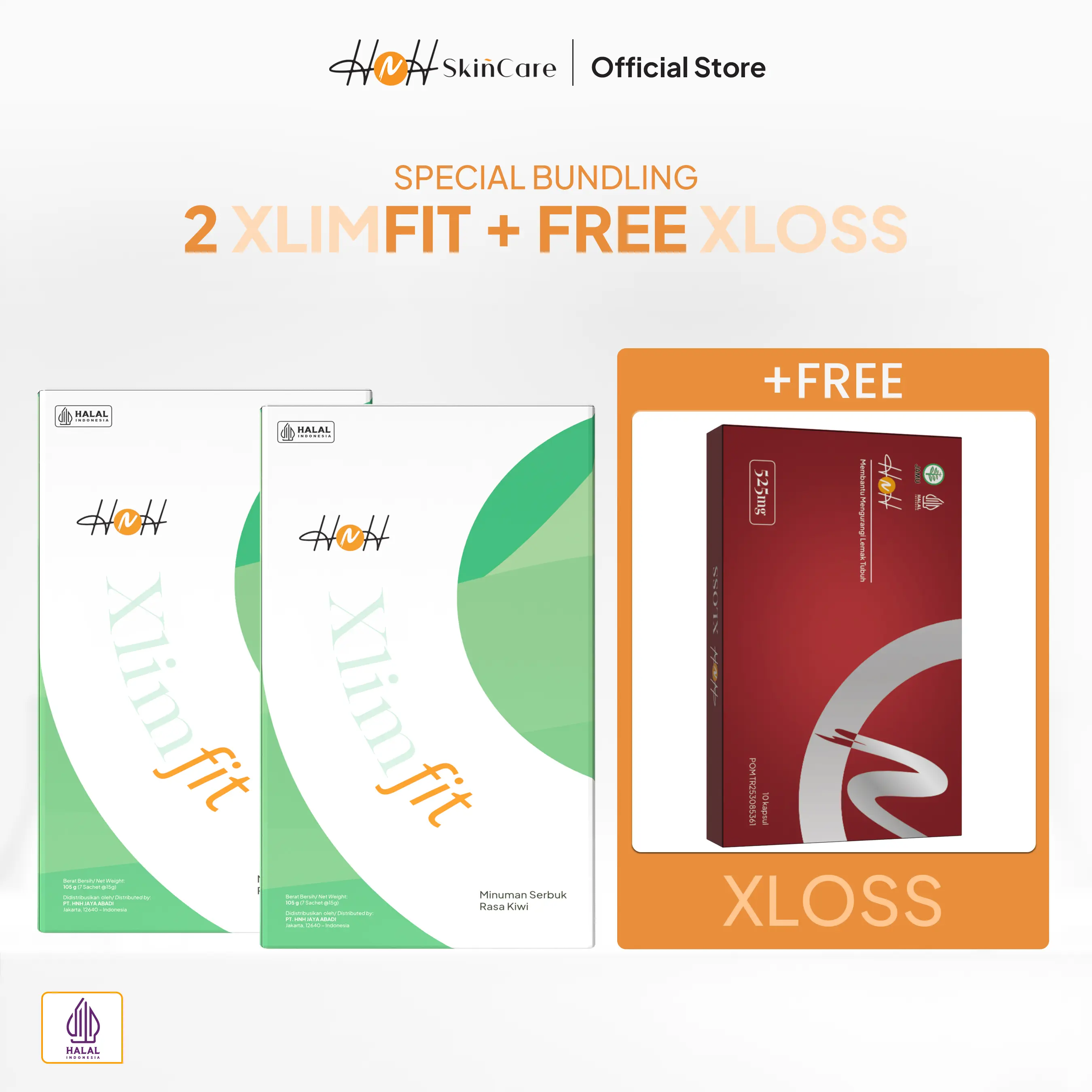 HNH Skincare - Bundle 2 Box Fit Fit  / Minuma Rasa Kiwi