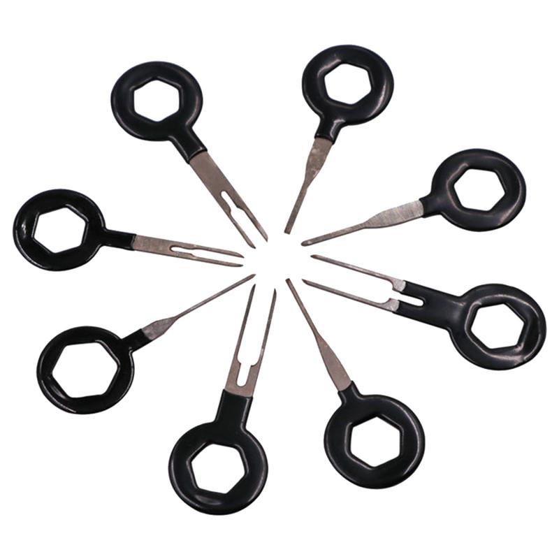 11PCS Automotive Plug Terminal Removal Tool Car Electrical Wire Crimp Connector Pin Extractor Kit Key Pin Removal Tool 2