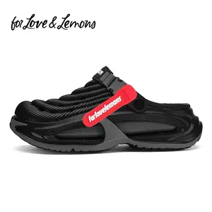 Slide & Co. Sandal Pria Wanita Slip On EVA Tebal Anti Slip Nyaman Gaya Futuristik Ringan Empuk Ukuran 38-43 Multifungsi Modern