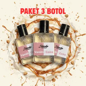 KING NOSE TERLARIS PAKET 3 BOTOL | BUNDLING PARFUM VANILLA CAKE PARFUM PRIA WANITA 30ML PARFUM WANGI TAHAN LAMA