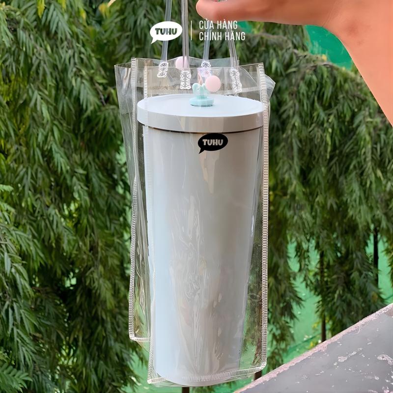  Túi trong suốt đựng bình ly giữ nhiệt khắc tên theo yêu cầu - TUHUHOUSE 