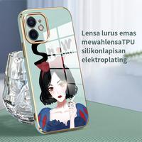 Gambar MHKEID Casing Hp untuk OPPO F11 F11 Pro Case Pola teh susu gadis kasing silikon Softcase Lanyard Pelapisan Samping Casing - Gaya1, OPPO F11 dari MHKEID MALL Kab. Tangerang 5 Tokopedia