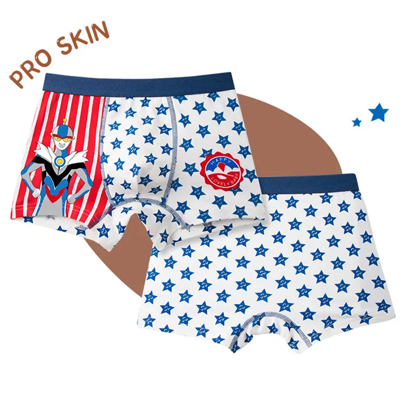 3PCS Celana Dalam Anak Laki-Laki Kartun Fashion Anak Katun Bernapas CD 5