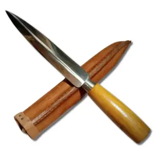 Pisau Dapur Serba Guna Tombak Mata Dua 20cm Best Seller Praktis untuk Berbagai Kegunaan dengan Berbagai Bentuk dan Kegunaan *tambahkan di catatan untuk produk yang di pilih