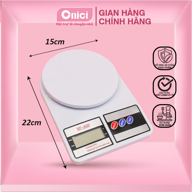 Cân tiểu ly điện tử nhà bếp mini Bếp Của Mẹ ONICI định lượng 1gr - 7kg