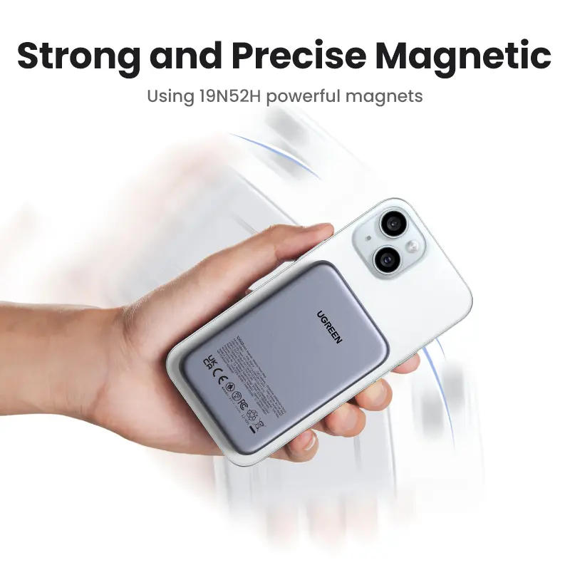 UGREEN Qi2 15W Sạc Nhanh Không Dây Từ Tính 10000mAh cho iPhone 16 Pro Max,powerbank 55135 2