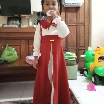 Product Review of GAMIS ARSYLA CHIFA KIDS ANAK PEREMPUAN CRINKLE AIRFLOW 3-11 TAHUN from m**a 0
