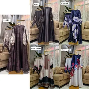 GAMIS “MONA” SILK MOTIF CANTIK