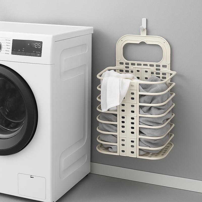 Giỏ đựng đồ đa năng, sọt đựng quần áo gấp gọn treo tường tiện lợi My Home DN488