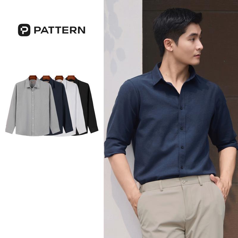 Áo Sơ Mi OXFORD Basic 2026 Version Áo Dài Tay PATTERN PA077