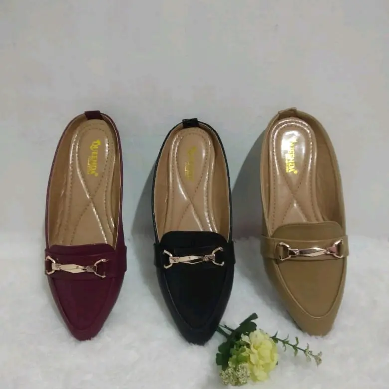 Flatshoes sepatu wanita model bustong cute flat shoes
