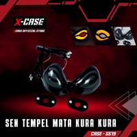 Gambar X-Case Sen Tempel Mata Kura Kura Sepasang Adv 3 Warna Senja Sein Running 5519 Motorcycle - Red Yellow, Tanpa Flasher dari Xcase Indonesia Kota Administrasi Jakarta Barat 3 Tokopedia
