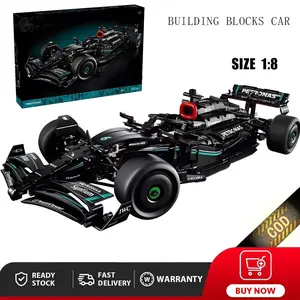 Building Block Toys W14 E Performance Sports Car DIY Technic Set For Boys Kids Adults Birthday Gift Collection