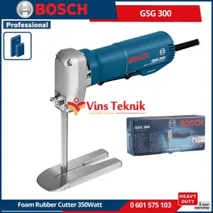 BOSCH GSG300 Mesin Pemotong Busa Pastik Karet GSG 300 DLL Foam Rubber Cutter 350Watt