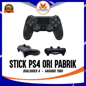 STICK PS4 DS 4 STICK PC WIRELES DualShock 4 Hitam Merah Putih Biru Ori Pabrik No Pack Garansi Toko