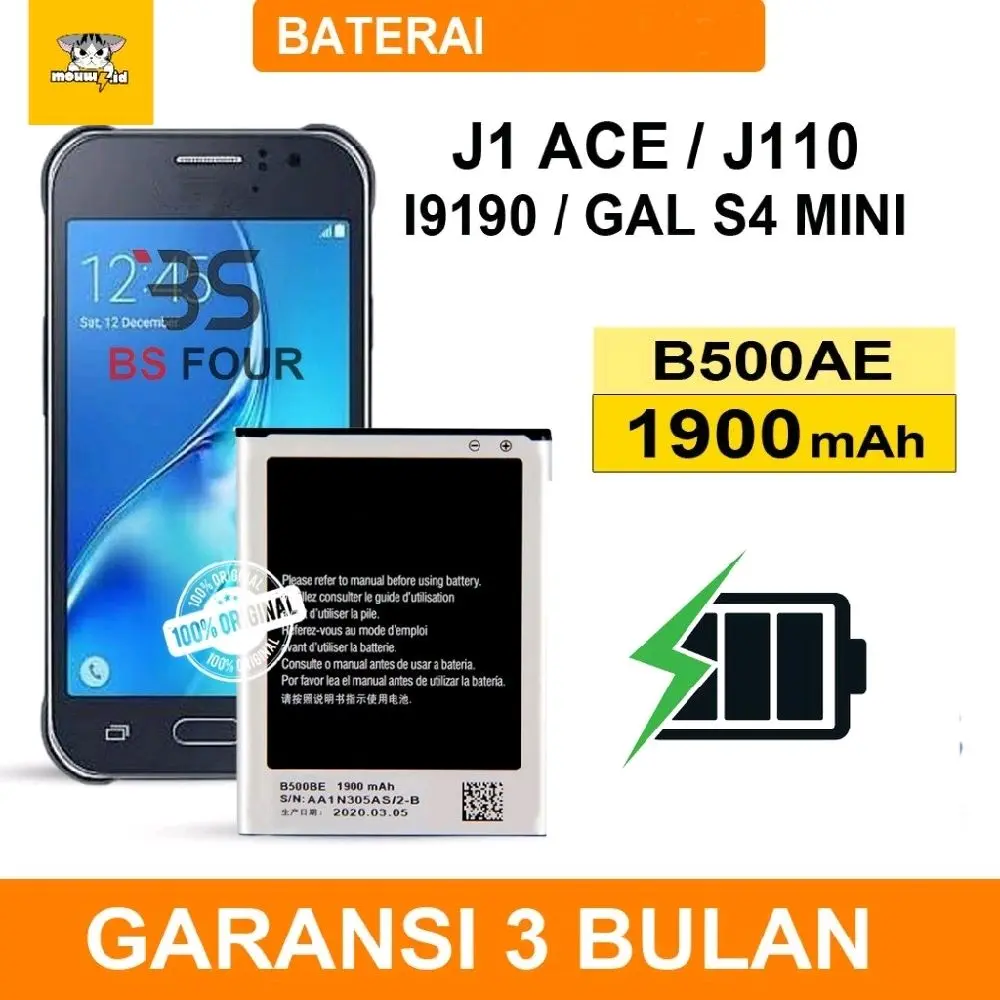 BATERAI BATRE BATREY FOR KOMPATIBEL UNTUK J1 ACE / J110 / S4 MINI B500AE